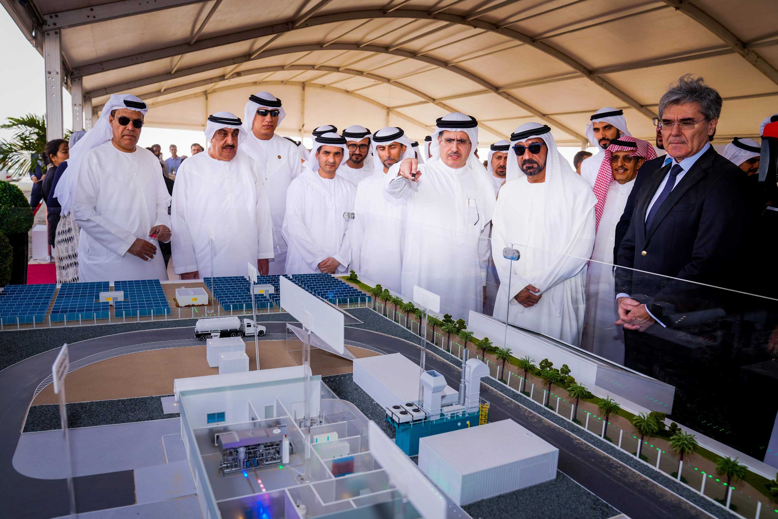 Ground Breaking Ceremony of Green Hydrogen Project, Dubai