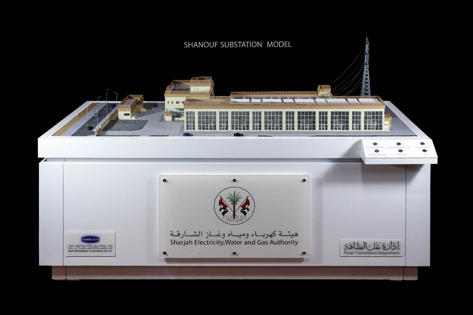 895_Shanouf Sub Station Model