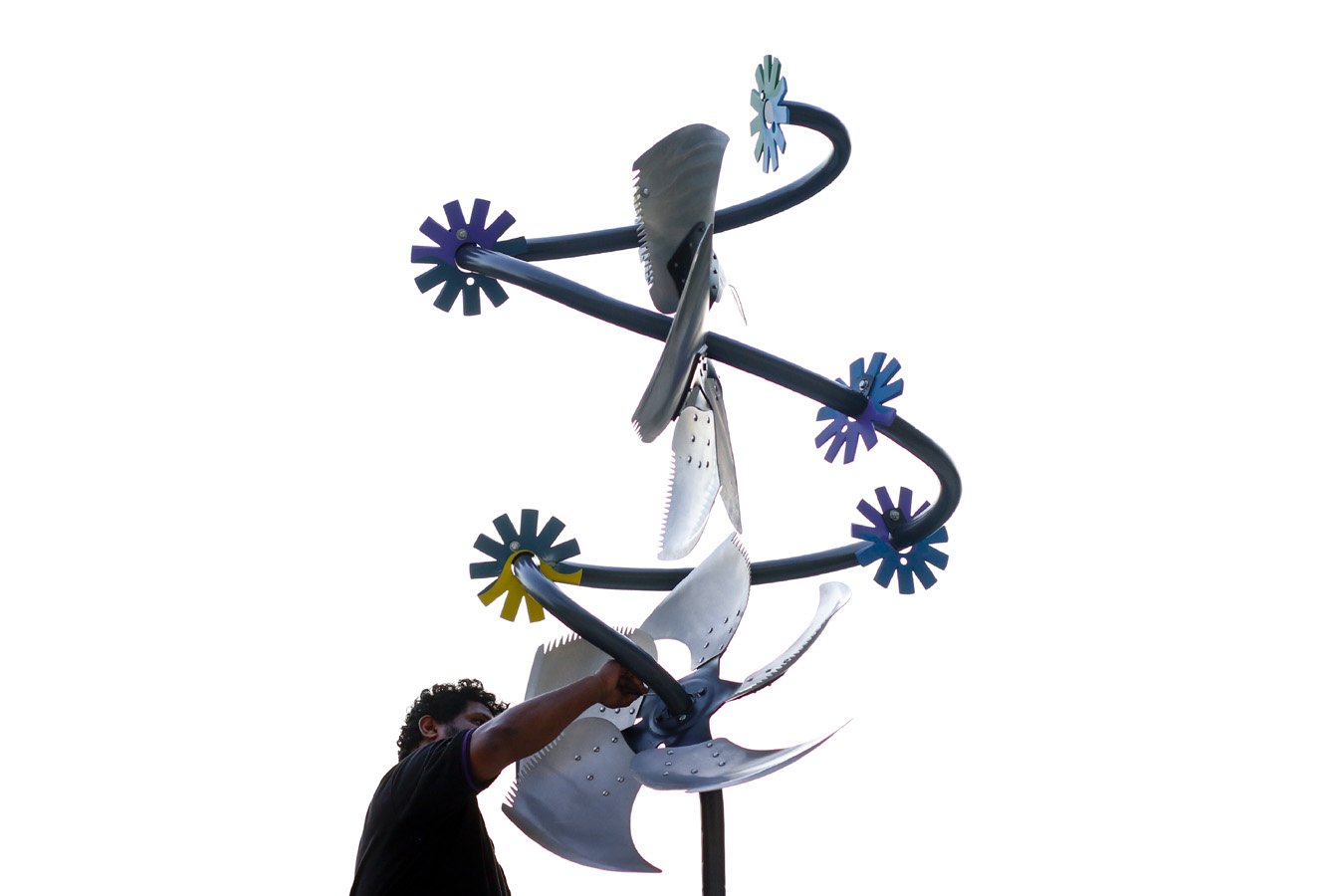 Peahead metal structure model