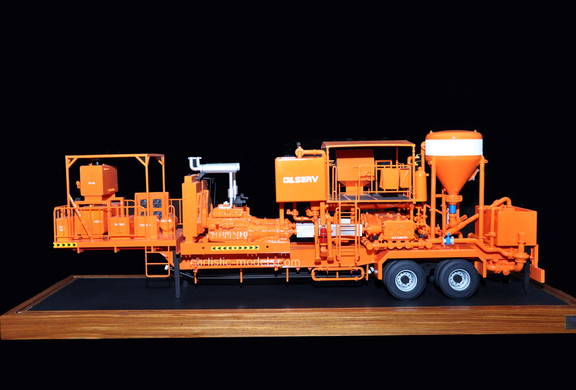 Trailer Mounted Twin Pump Cementing Unit