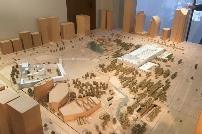 TIMBER MASSING MASTERPLAN MODEL